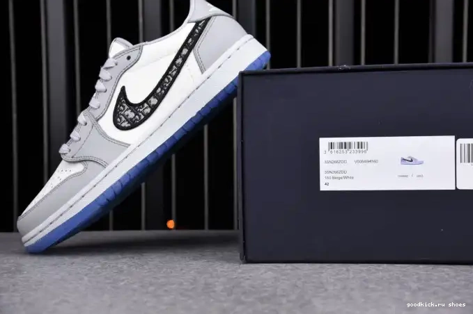 1 OG DR JORDAN LOW box) CN8607-002 X shoe (DR 0514